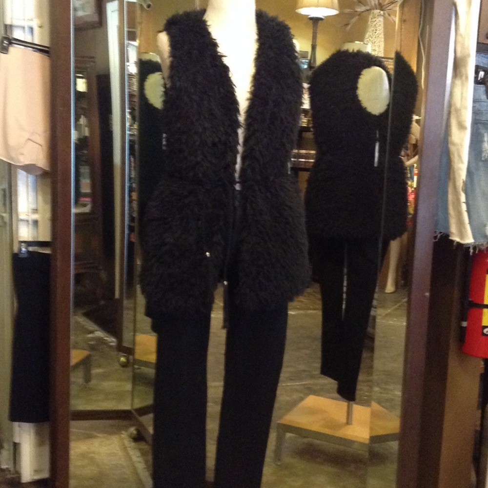 Vegan fur vest
